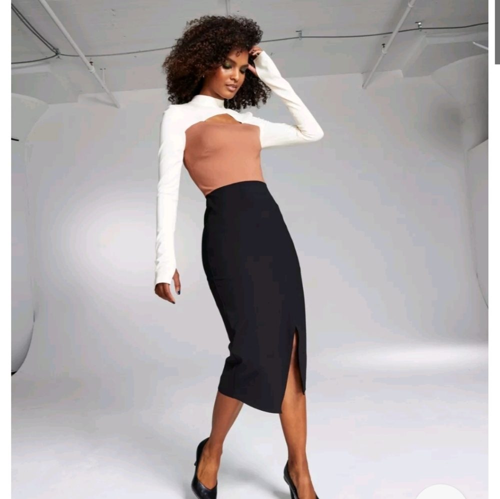 International Concepts Colorblock Sheath Dresd Size XL